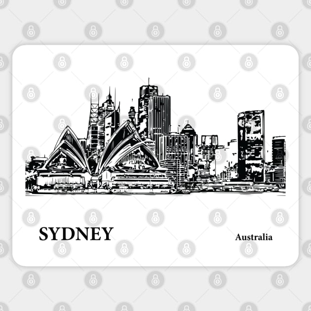 Sydney Australia Sticker by Lakeric